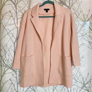 J Crew Pink Sophie Sweater Blazer